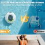 Bocxi Y20DEW1 Cordless Pool Vacuum / Robotic Pool Cleaner, 120-Minute Battery Runtime, Lightweight, Automatic Cleaning with Self-Parking Function, Powerful Pool Vacuum Image 9