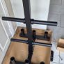 brand new heavy duty olympic plate and bar storage rack Image 9