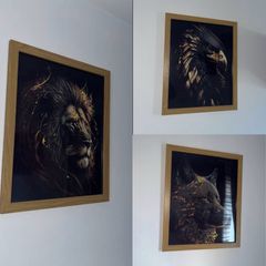 3 piece hanging picture set