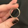 Silver band ring Image 2