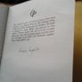signed first edition by poet Andrew Carpenter Image 4