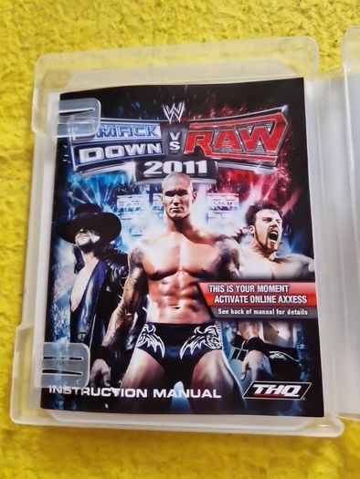 Smack Down vs Raw 2011 PlayStation3 Ps3 games Original