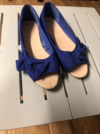 Blue  flats