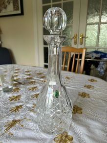 Waterford crystal wine decanter