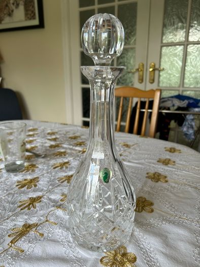 Waterford crystal wine decanter