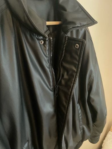 Zara Men Faux Leather Jacket