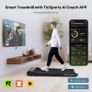 Walking Pad Smart AI Under Desk Treadmill Portable Small 2 in 1 Treadmills for Home Office Jogging Running Machine TicSports Zwift Kinomap with LED Display Remote Control 6 KMH Easy Storage Image 5