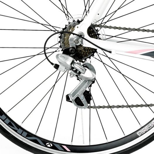 47cm Viking Elysee STI 14 Speed 700c Wheel Ladies, White