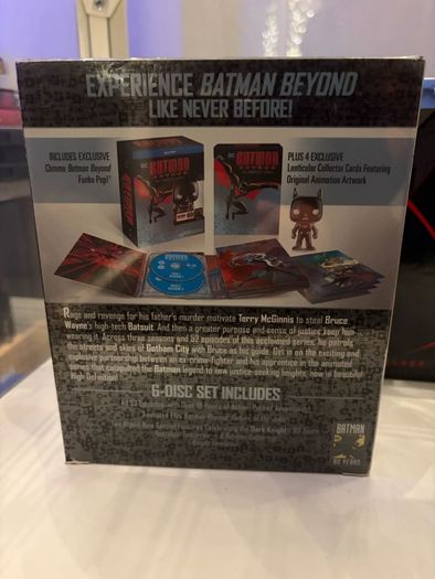 Batman Beyond Complete Series w/ Funko and movie return of the joker Blu-ray Box Set SEALED / 50,000 Made