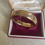Vintage 9ct  Metal Core Floral Bangle/Braclet 1970's Image 9