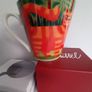 new Graham Knuttel Fanta the cat mug in box Image 4