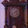 Victorian 'Junghans' German Wall Pendulum Clock 37" x 13,5" (clocks work well, chimes on hour and half hour) Image 9