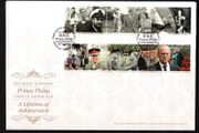 2017 Isle of Man Prince Philip Duke of Edinburgh; A lifetime of Achievement Commemorative Stamps First Day Cover (FDC)