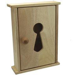 Hevea Wood Key Cupboard (Brand New & Sealed)