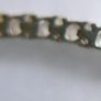 Vintage Sterling Silver 925 Tennis Bracelet  Cubic Zirconia Graduated Flexible Bangle Bracelet 16,7g Image 8