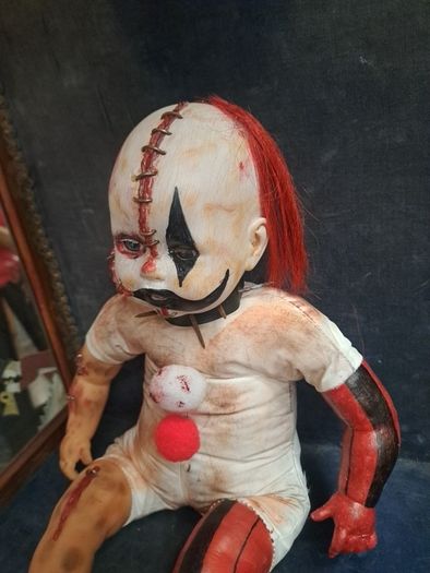 Vintage Scary Doll.