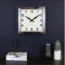 Newgate Quad Wallclock in stainless steel Image 2
