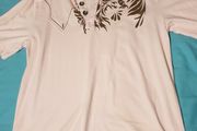 purple box pink small medium polo shirt