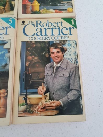 VIntage 1970's Cookery Course Books (4) by Robert Carrier
