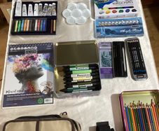 Mixed media art bundle