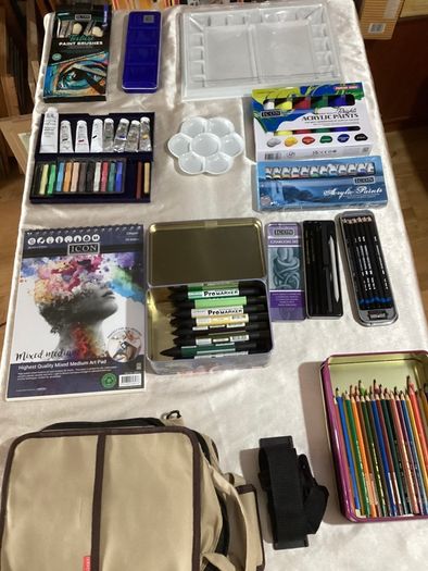 Mixed media art bundle