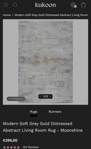 Area rug - Kukoon Moonshine