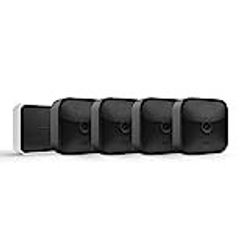 MASSIVE SALE Wireless HD smart security camera with two-year battery life, motion detection, Alexa enabled, Blink Subscription Plan Free Trial | 4-Camera System