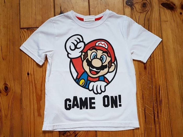Age 7 Official Mario Teeshirt