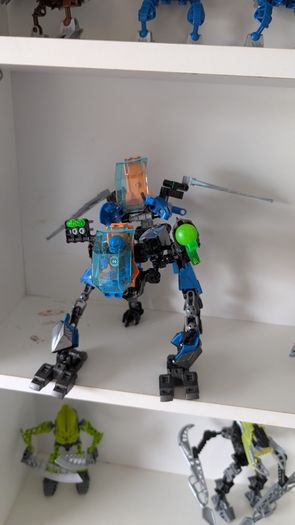 Lego Hero Factory Surge and Rocka Combat Machine