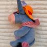 Disney Fisher Price Winnie The Pooh Eeyore in hat 2004 picnic approx. 25 cm. Please see photos Image 4