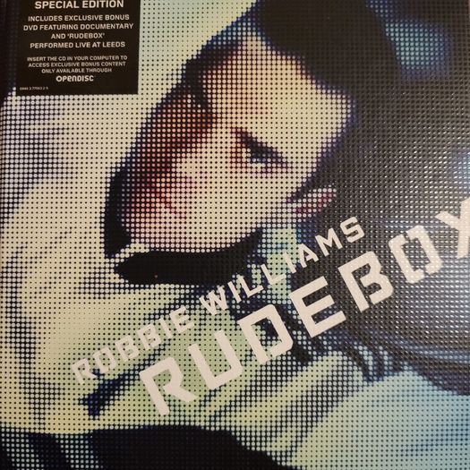 Robbie Williams. Rudebox.CD + DVD. Special addition.