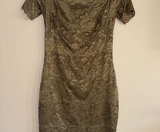 Guess Olive Lace Bodycon Dress Size S