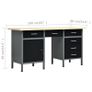 Workbench with Four Wall Panels and Two Cabinets Image 6