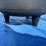 Black plastic flower pot Image 2