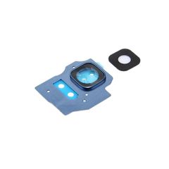 For Samsung Galaxy S8 Plus G955 Camera Lens Rear Glass Cover With Frame Blue - FHT35SMCL