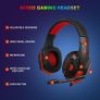 Gaming Keyboard and Mouse Set with Headset, UK Layout, RGB Backlit Wired Keyboard, Ergonomic 4-Color LED Gaming Mouse, Over-Ear Headphones, Large Mousepad, USB Plug & Play for PC Mac PS5 Xbox Image 5