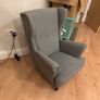childrens armchair ikea grey. Image 2