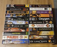 22 VHS Movies In French Secam