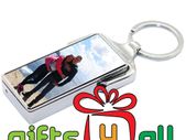 Personalised Photo USB Cigarette Lighter - Silver With Keyring