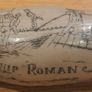 Vintage Scrimshaw Whale Tooth Carving Image 5