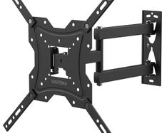NEW SALE Swivel TV Wall Bracket, for 26-55 inch Screens, for Flat & Curved TV up to 30KG, Tilt