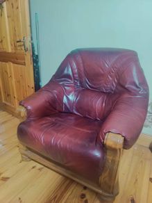 leather sofa set