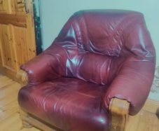 leather sofa set