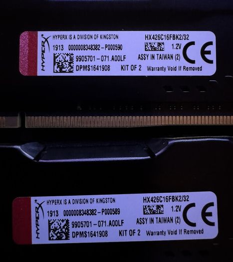 Kingston Hyperx Fury 32gb Ddr4 2666mhz Cl16