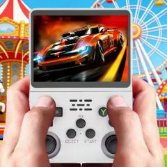 Original R36S Game Console White 23000 Games Brand New Boxed