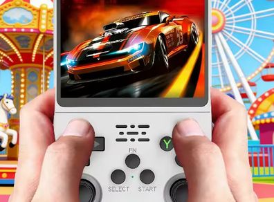 Original R36S Game Console White 23000 Games Brand New Boxed