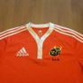 Munster Rugby Adidas Jersey Orange Mens Size L - Very Rare Image 2