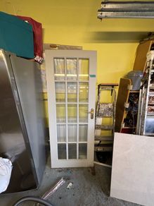 internal glazed door