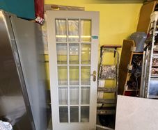 internal glazed door