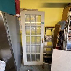 internal glazed door